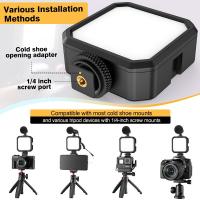 Luz de Vídeo LED Jeebel MJ58 9 Niveles de Iluminación de 3000K-7000K Batería Recargable de 2000mAh - details 5