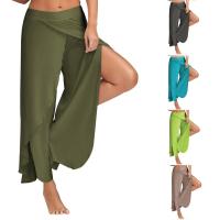 Nuevos pantalones de yoga pantalones de pierna ancha - details 2