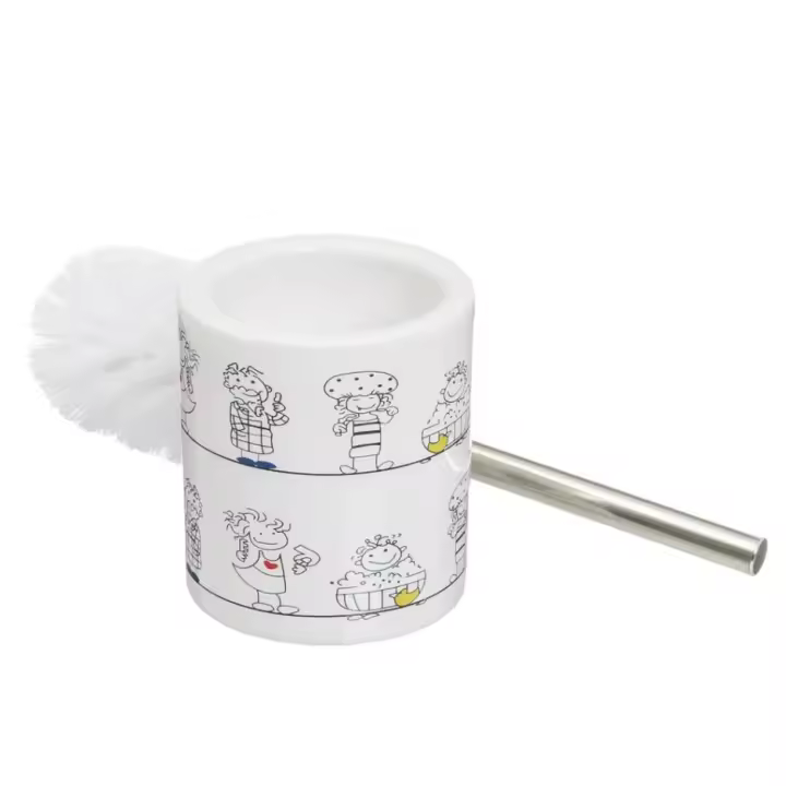 Escobilla De Baño,Escobillas y Portaescobillas de Inodoro, Cepillo y Soporte para baño - 1