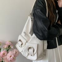 Bolso Tote con Bolsillo de Cremallera Estilo Coreano Sencillo Bolso de Hombro Grande para Mujeres - details 6
