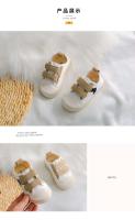 El nuevo gancho casual inferior suave vendedor caliente de la lona del color sólido del otoño ata los zapatos de los niños - details 5
