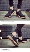 Zapatos de moda para hombre, zapatos formales de estilo inglés para hombre, botines antideslizantes, zapatos de trabajo informales impermeables para exteriores - details 12