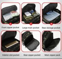 Mochila de Montañismo Táctica Pesca con Láser Bolsillo Molle Acampada al Aire Libre Senderismo - details 7