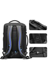 Mochila Oxford impermeable para ordenador portátil de 18 pulgadas para hombre, morral grande para ordenador de negocios, mochila urbana con cerradura - details 2