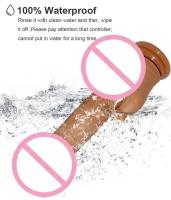 Nuevo juguete sexual con consolador vibrador, lengua oscilante con calefacción retráctil, carga USB remota inalámbrica para mujer - details 7
