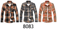 Camisa de manga larga a cuadros a rayas para hombre, camisas clásicas de oficina de un solo pecho, Camisa informal a la moda de otoño, 7XL - details 3
