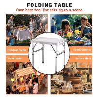 Mesa de Camping Plegable Portátil para Interiores/Exteriores Balcón, Mercado, Cocina - details 3