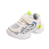 Malla de los niños empalme zapatillas de deporte otoño niños guapo moda papá zapatos niñas medio niños zapatos casuales. - details 14