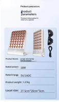 Dispositivo portátil de belleza para el hogar, lámpara LED grande, fotón, rejuvenecimiento de la piel, blanqueamiento de magnesio, eliminación de acné, fisioterapia infrarroja - details 9