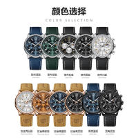 Reloj de cuarzo luminoso multifuncional con cronógrafo para hombre Streaming Venta caliente - details 10