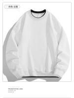 Sudaderas con Capucha Básicas para Hombres Cómodas y Sueltas Estilo Harajuku Topes de Manga Larga - details 5