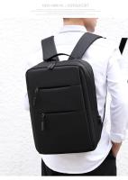 Mochila de negocios para hombre, versión coreana, bolsa de viaje de moda, mochila informal para estudiantes, minimalista y a la - details 10