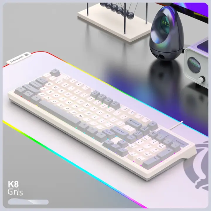 Conjunto De Teclado Y Ratón Para Juegos De Escritorio KM800, Con 98 Teclas cableadas - 1