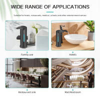 Dispensador automático de jabones, contenedor de gran capacidad, 280ML - details 5