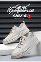 Primera capa de cuero de vaca zapatos de los hombres zapatos de cuero 2025 de los hombres de cuero genuino hechos a mano zapatos casuales de un pedal de cuero suave suela suave zapatos Doudou. - details 5