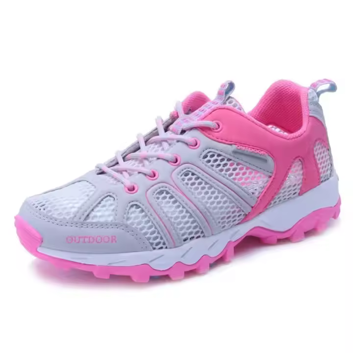 Zapatillas de Trekking para hombre y mujer, zapatos de senderismo, escalada, deportes al aire libre, transpirables, amortiguación, duraderas, antideslizantes, Unisex, alta calidad - 1