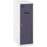 Pequeño Taquilla Vestuario de Metal 915x300x500 mm Incluye Llave Blanca/Antracita - details 0