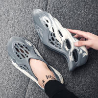 Camuflaje coco agujero 2022 verano pareja vadear playa ahuecado deportes jóvenes hombres y mujeres zapatos - details 27