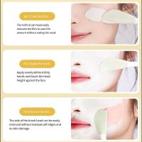 Cepillo de máscara de silicona de doble cabeza, raspador de cabeza suave exfoliante de doble uso, cepillos de limpieza de masaje amigables con la piel - details 1