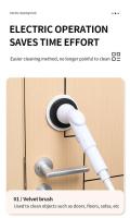 Dispositivo de limpieza giratorio eléctrico inalámbrico 6 en 1 para ducha, cocina y baño - details 10