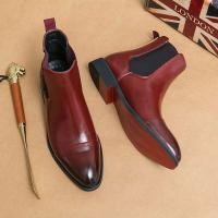 2025 nuevo vestido de negocios Oxford moda Formal cuatro estaciones hombres Botines de cuero genuino zapatos - details 1
