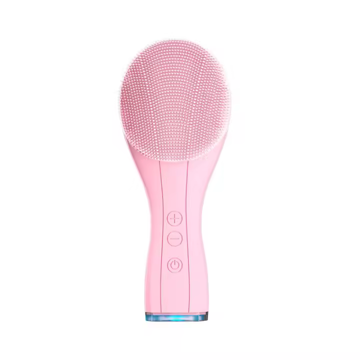 Cepillo de limpieza facial de silicona, exfoliante facial, recargable, impermeable para limpieza profunda, exfoliante suave, masaje firme, lavadora facial eléctrica para mujeres y hombres - 1