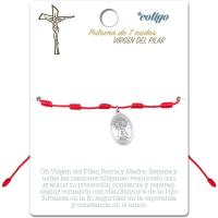 Pulsera de Acero Inoxidable con Encanto de La Suerte y Protección Amuleto para Parejas y Amistad - details 1