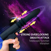 Vibrador telescópico automático hine para mujeres y hombres, punto G, Anal, coño, masturbación, pistola sexual, consolador, masajeador, juguetes para adultos - details 4
