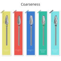 HYTOOS-brocas de carburo para uñas, broca rotativa profesional para uñas con llama, removedor de Gel acrílico para manicura, accesorios para uñas - details 0