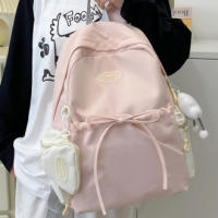 Mochila escolar impermeable para niños, gran capacidad, mochila de nylon para estudiantes, bolso escolar ligero para niños y niñ - details 10
