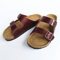 Zapatillas de cuero de vacuno, zapatillas frescas, zapatos de playa de verano, suela antideslizante suave, zapatos de pareja para hombres y mujeres - details 8