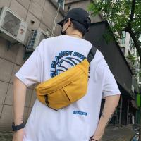 Bolso de pecho de nailon de Color sólido, bolso cruzado multifuncional de gran capacidad para teléfono, bolso cruzado, riñonera de estilo coreano para correr - details 10