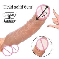 Empaque privado SEXY Condón reutilizable Largo Grande Retraso de la eyaculación Manga de alargamiento masculino Extensor de pene Juguetes sexuales para adultos para hombres - details 2