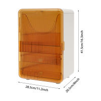 Caja de almacenamiento de cosméticos, tocador a prueba de polvo, caja de almacenamiento para el cuidado de la piel, estante de almacenamiento de escritorio, caja de cosméticos de gran capacidad - details 3