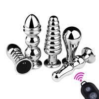 Leten Vibradores de Acero Inoxidable Masajeador Erectil para Prostate Juguete Sexual Control Remoto - details 10