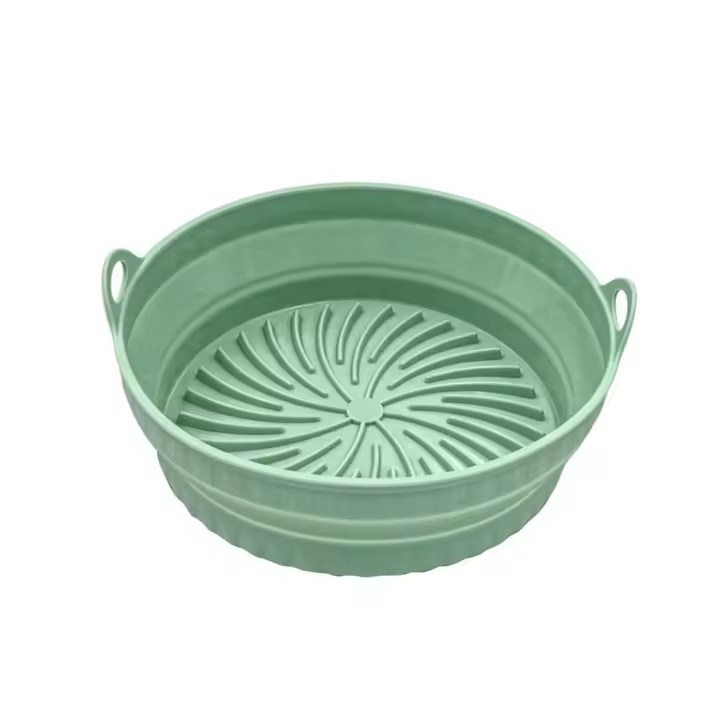 Repuesto de cocina reutilizable para freidora de aire, olla cuadrada de silicona, cesta para hornear, forros de repuesto - 1
