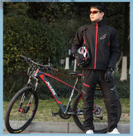 WEST BIKING-traje de ciclismo cálido para hombre y mujer, conjunto deportivo resistente al viento y al agua, para correr y pescar - details 2