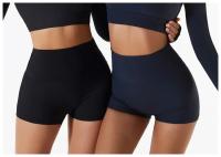 Pantalones de Yoga de Cintura Alta y Sin Costuras Shorts Deportivos para Mujeres - details 16