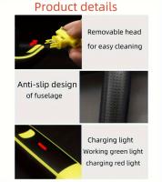 Afeitadora eléctrica recargable para hombres, maquinilla de afeitar para Barba, recortadora corporal, máquina de limpieza para el cuidado facial del cabello, regalos de vacaciones - details 10