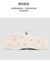 Los zapatos casuales de cuero para hombre son zapatos ligeros y de tela de un pedal para pies gordos y anchos. - details 5