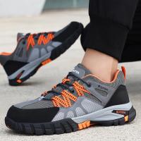 Zapatillas de trabajo con punta de acero para hombre, zapatos de seguridad a prueba de perforaciones, botas, calzado de seguridad indestructible a la moda, novedad de 2023 - details 28