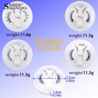 Pestañas False Magnéticas 3D Impermeables, Longas, Abullonadas Herramienta de Extensiones sin Pegamento de Belleza - details 4