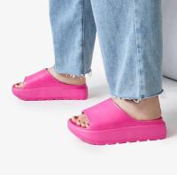 Eva Slides Sandal Plus Size Flip-flops Slipper Shoes Bathing Beachwear Soft  Thick Bottom 5.5cm  Women - details 1