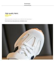 Zapatos Para Niños Y Niñas Transpirables De Cuero PU Tenis Planos Para Bebés En Colores Rosa/Negro/Ceniza Tallas 21-36 - details 8
