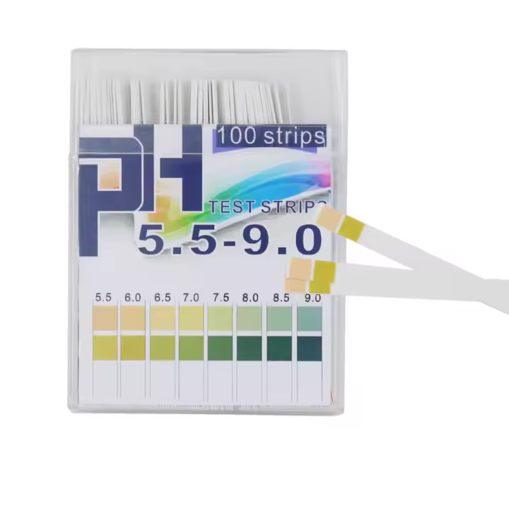 100 tiras de papel de prueba de Ph de alta precisión, rango de papel de PH 5,5-9,0, tiras de prueba de PH, probador de papel indicador, 20% de descuento - 1