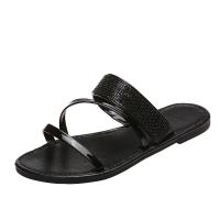 Sandalias con cristales de arcoíris para mujer, zapatillas femeninas bonitas, zapatos planos a la moda para playa y exteriores, verano, 2024 - details 6