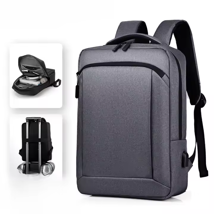 Mochila informal de moda para hombre y mujer, Bolsa impermeable para ordenador - 1