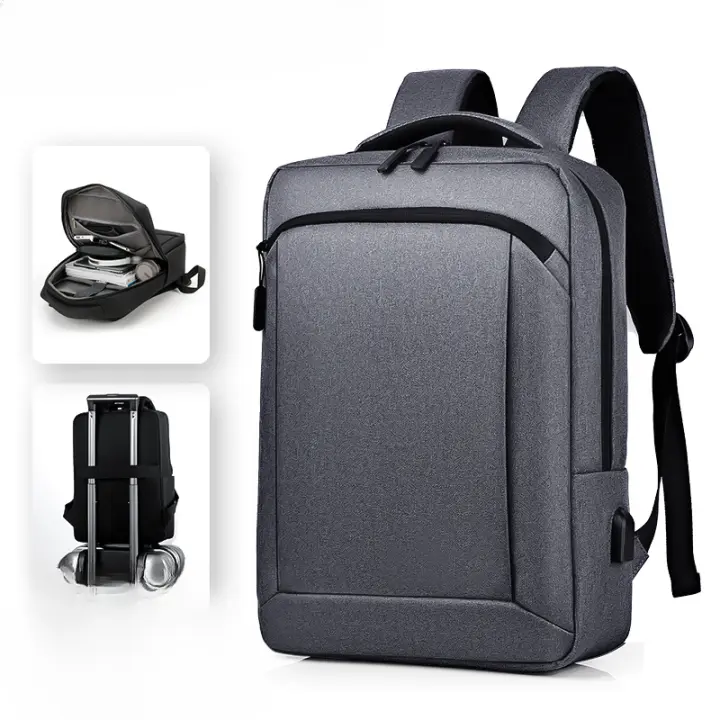 Mochila informal de moda para hombre y mujer, Bolsa impermeable para ordenador - 1