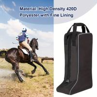 Botas Equestres Largas Especiales de Tela Oxford de Alta Densidad con Bolsa de Transporte para Viaje - details 3