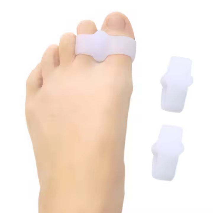 Herramienta de Cuidado de Pies de Gel Separadores de Dedos de Hammer Toe Aliviante del Dolor - 1